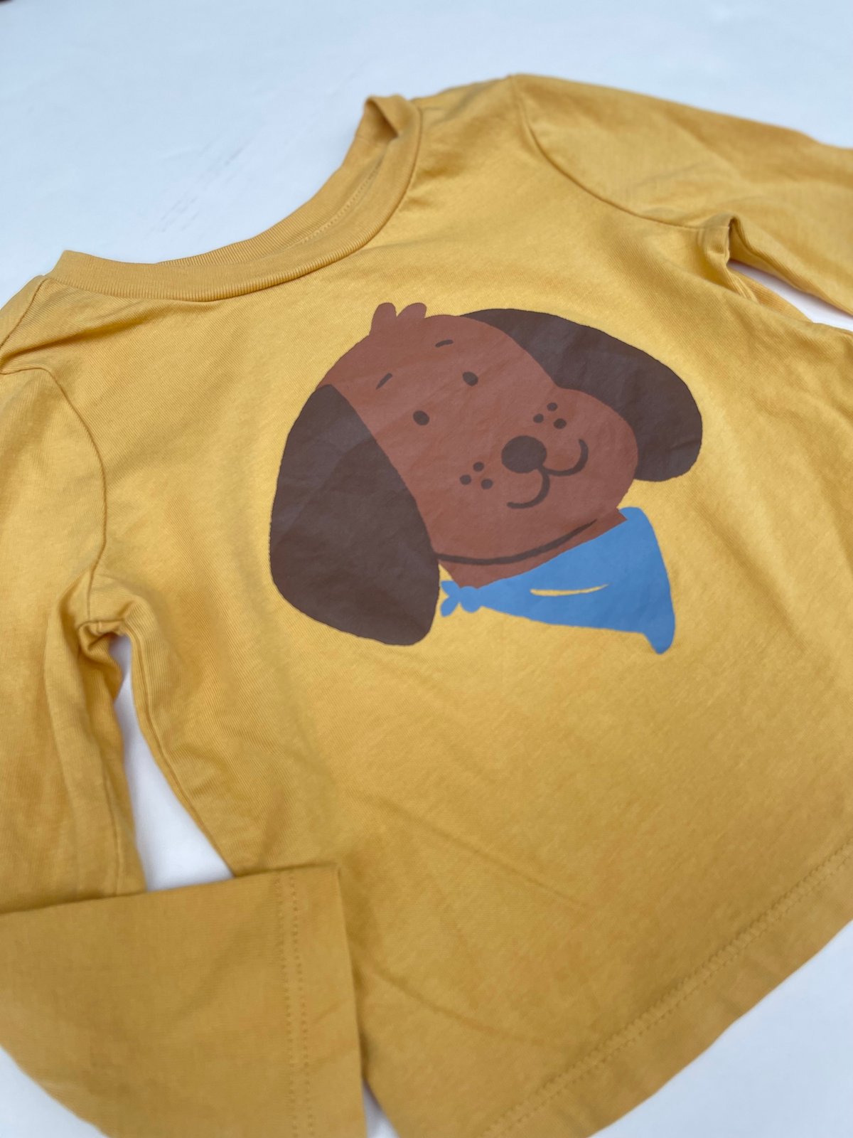 Joe Fresh Dog Graphic Long Sleeve T-Shirt 18-24M