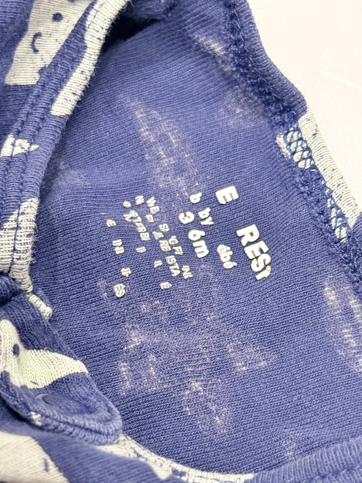 Joe Fresh Stars Moons Footed Sleeper 3-6m