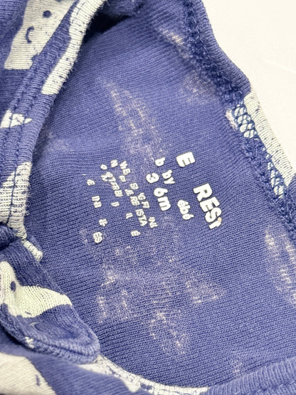 Joe Fresh Stars Moons Footed Sleeper 3-6m