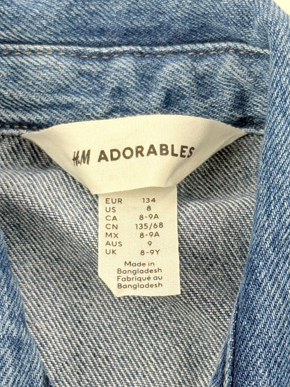 H&M Adorables Denim Shirt Size 8-9Y