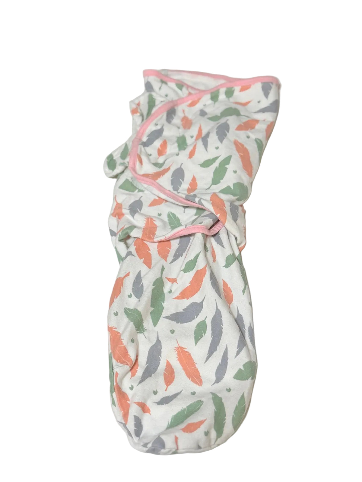 Gllquen Baby Feather Print Swaddle Wrap Newborn