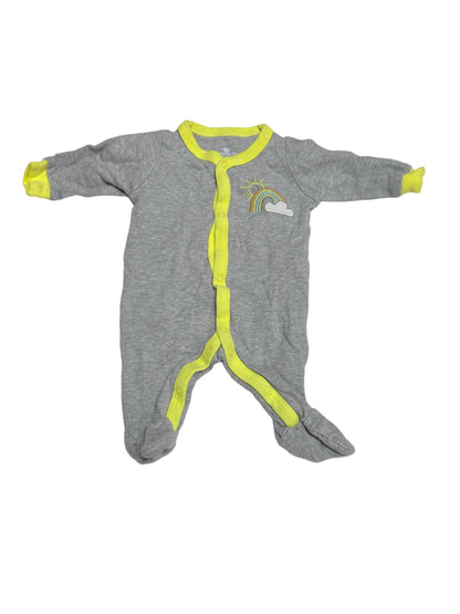 Koala Baby Gray Rainbow Sleeper NB
