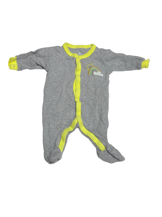 Koala Baby Gray Rainbow Sleeper NB