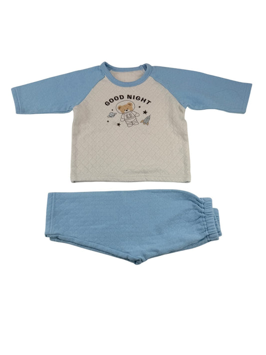 Nishimatsuya Good Night Bear Pajamas Size 12-18M