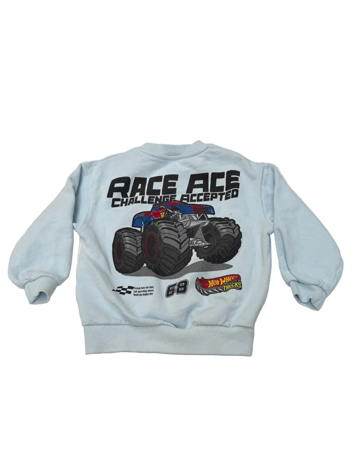 H&M Hot Wheels Race Ace Sweatshirt 4-5Y