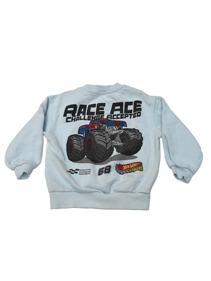 H&M Hot Wheels Race Ace Sweatshirt 4-5Y