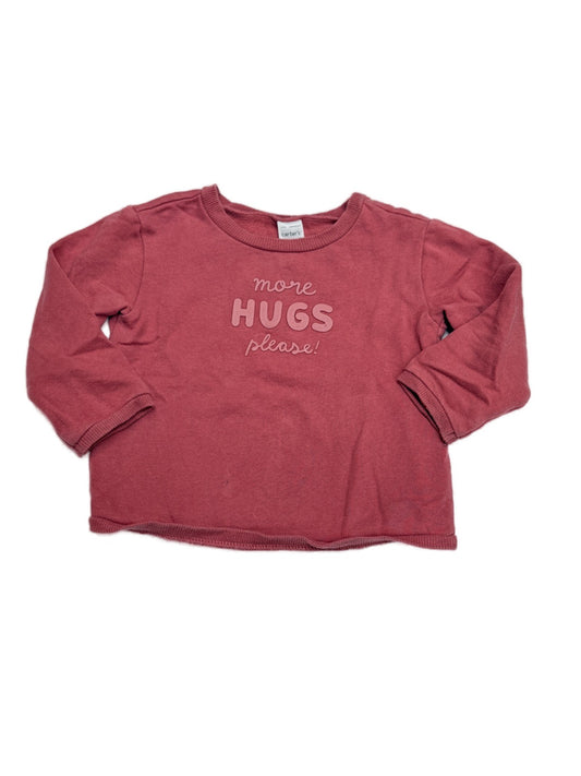 Carter's More Hugs Please Sweatshirt 18m