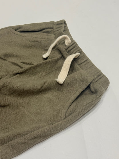Zara Olive Green Jogger Pants 9-12m