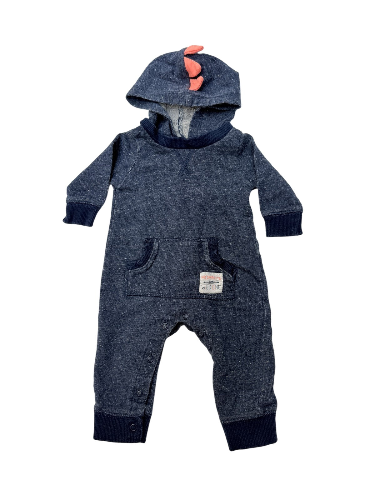 Carter's Dino Hooded Romper 3M