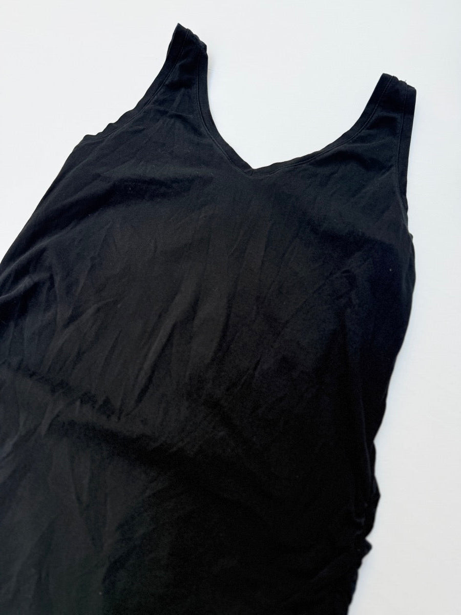 Thyme Maternity Ruched Tank Dress XL