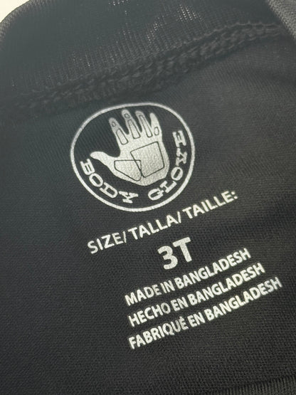 Body Glove Black Rash Guard Set 3T