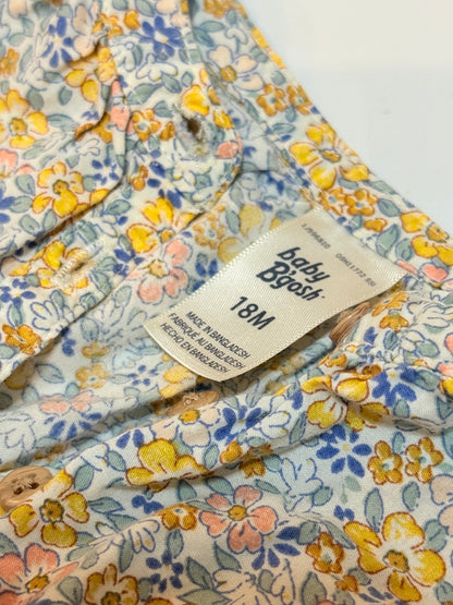 Baby B'gosh Floral Long Sleeve Bodysuit 18M