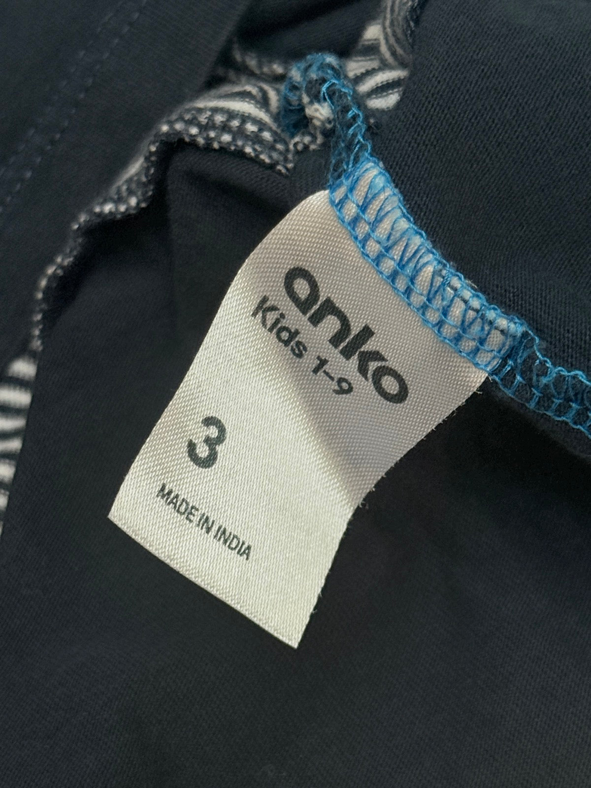 Anko Colorblock Stripe T-Shirt Size 3