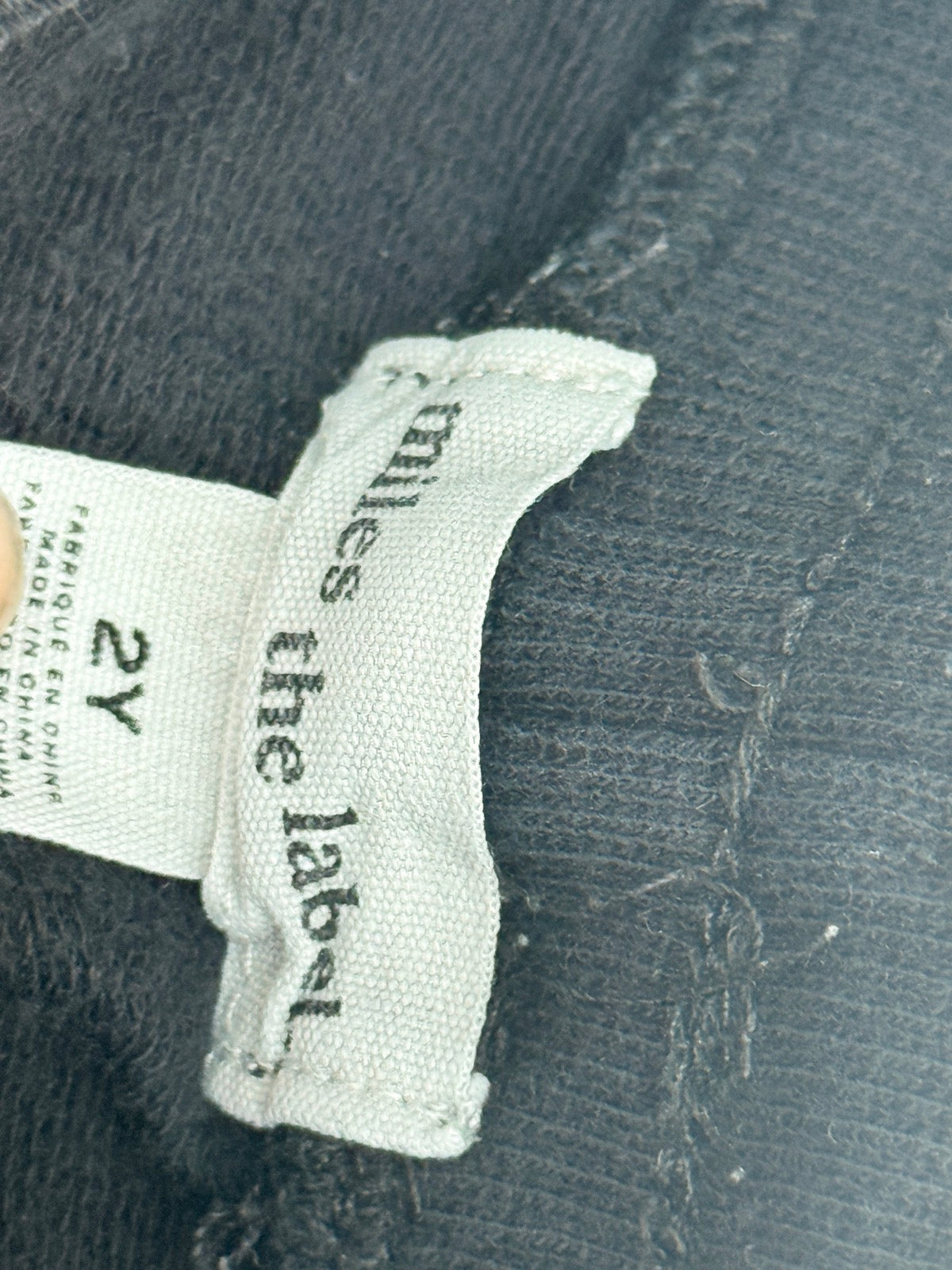 Miles the Label Black Print Joggers 2Y