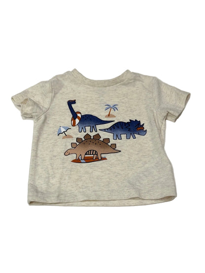 Pekkle Dino Beach Overalls & Tee Set 3M