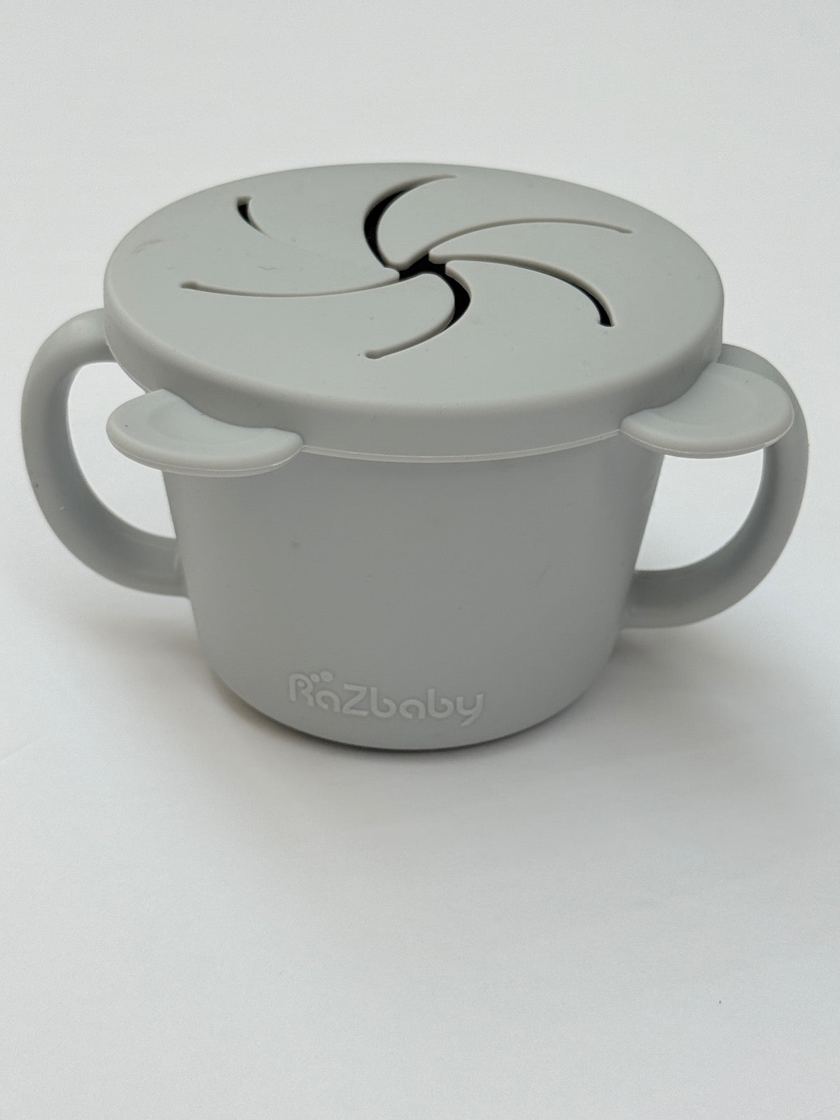RazBaby Silicone Snack Cup with Lid