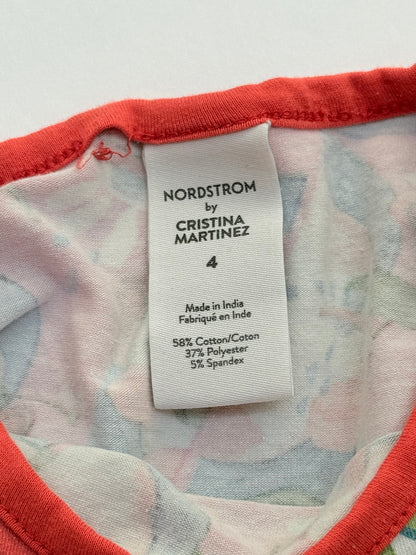 Nordstrom Cristina Martinez Floral Dress Size 4
