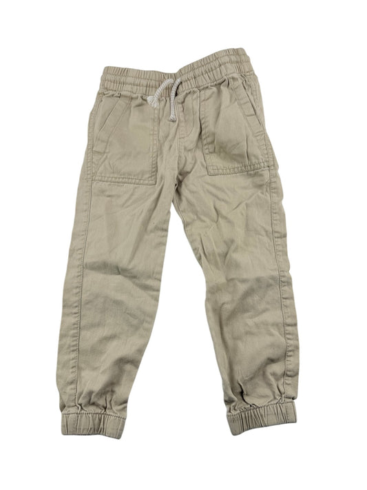 H&M Beige Pull-On Joggers 3-4Y