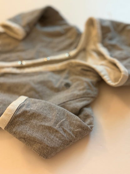 Baby Reversible Hooded Snap Jacket 3m