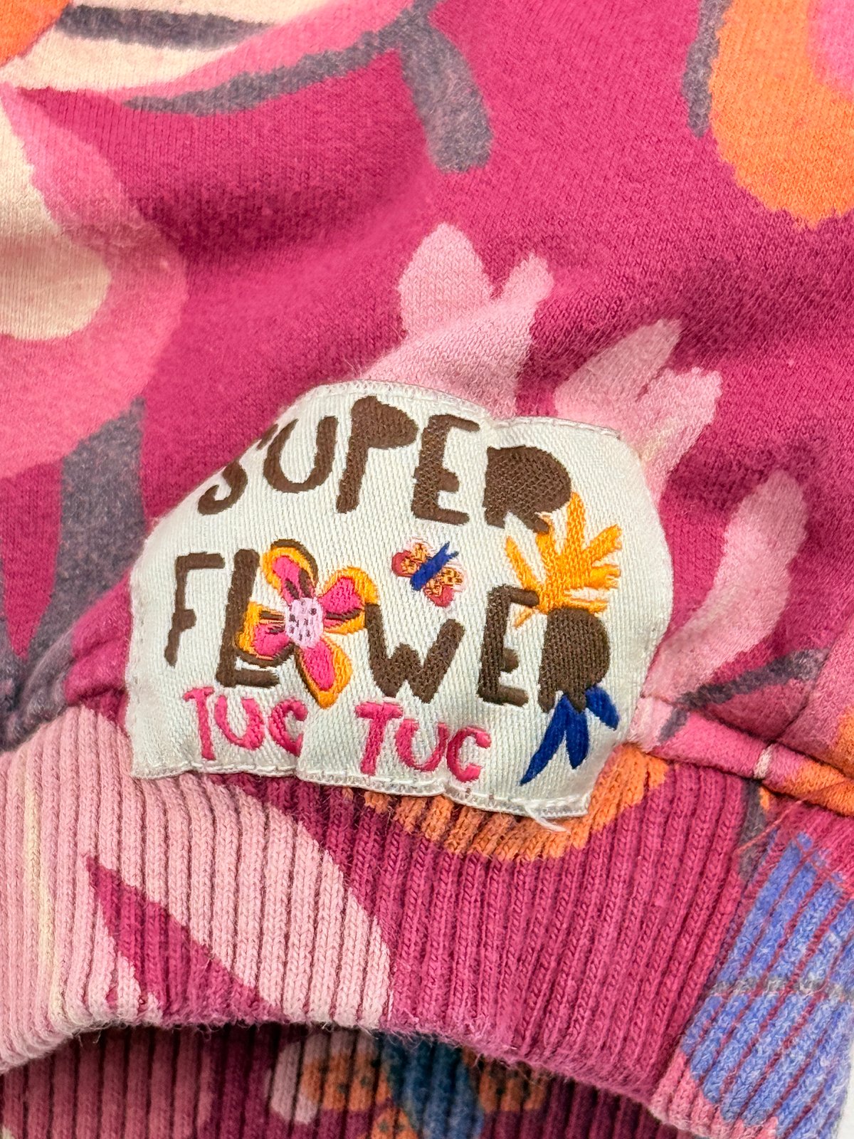 Tuc Tuc Super Flower Floral Sweatshirt 18M