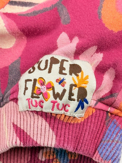 Tuc Tuc Super Flower Floral Sweatshirt 18M