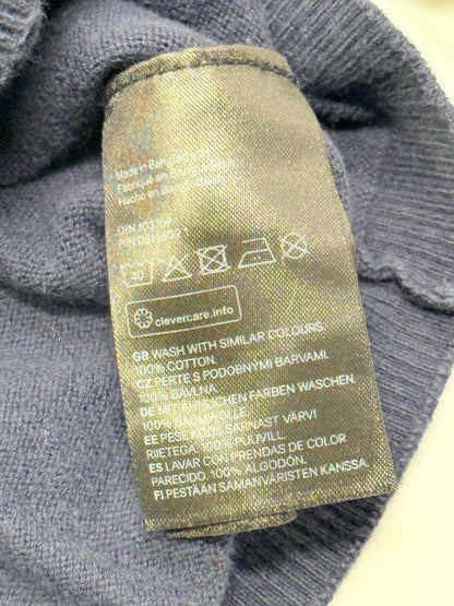 Cardigan boutonnable marine H&M 12-18 mois