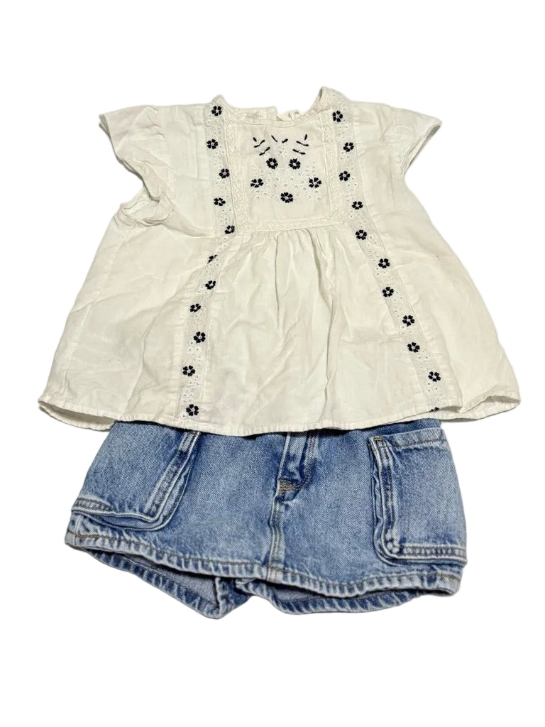 MNG Eyelet Top 5-6Y