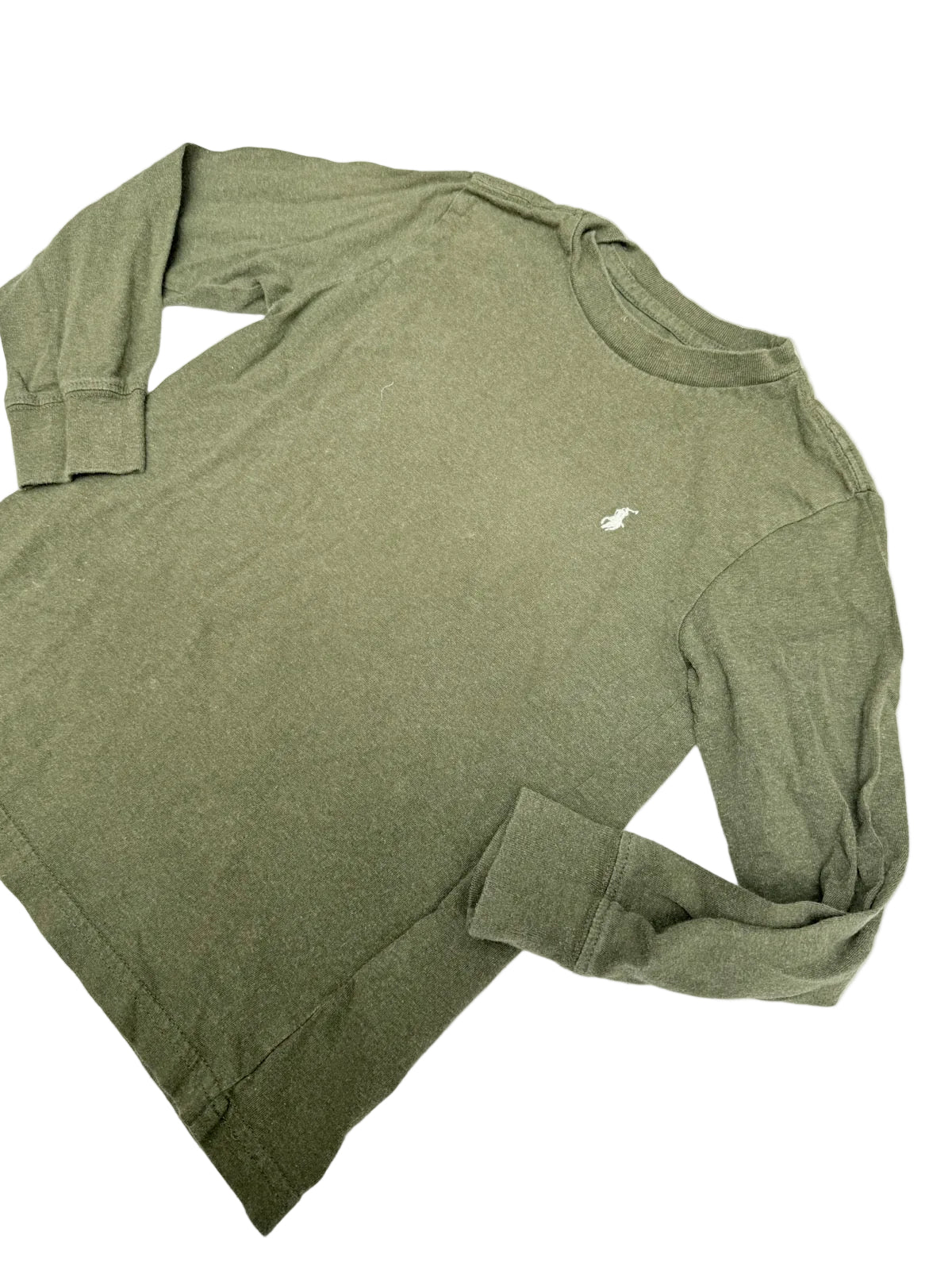 Polo Ralph Lauren Olive Long Sleeve Tee Size 5