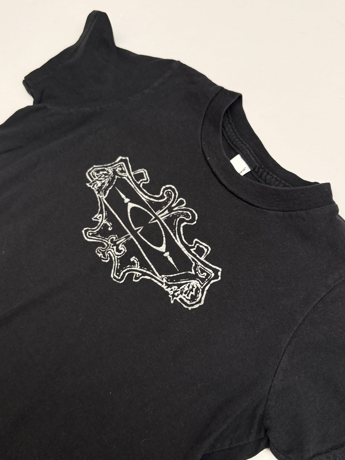 American Apparel Black Graphic T-Shirt Size 4
