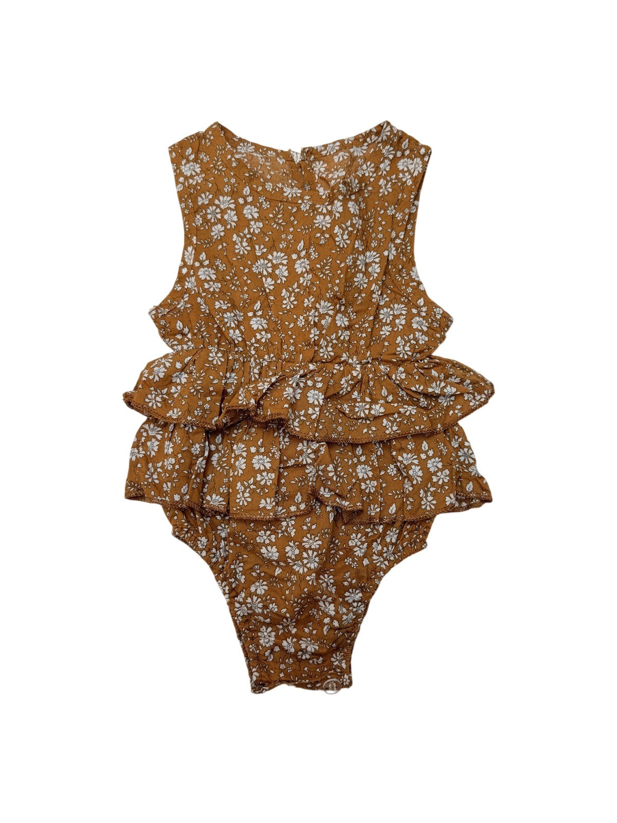 Floral Ruffle Romper 12m