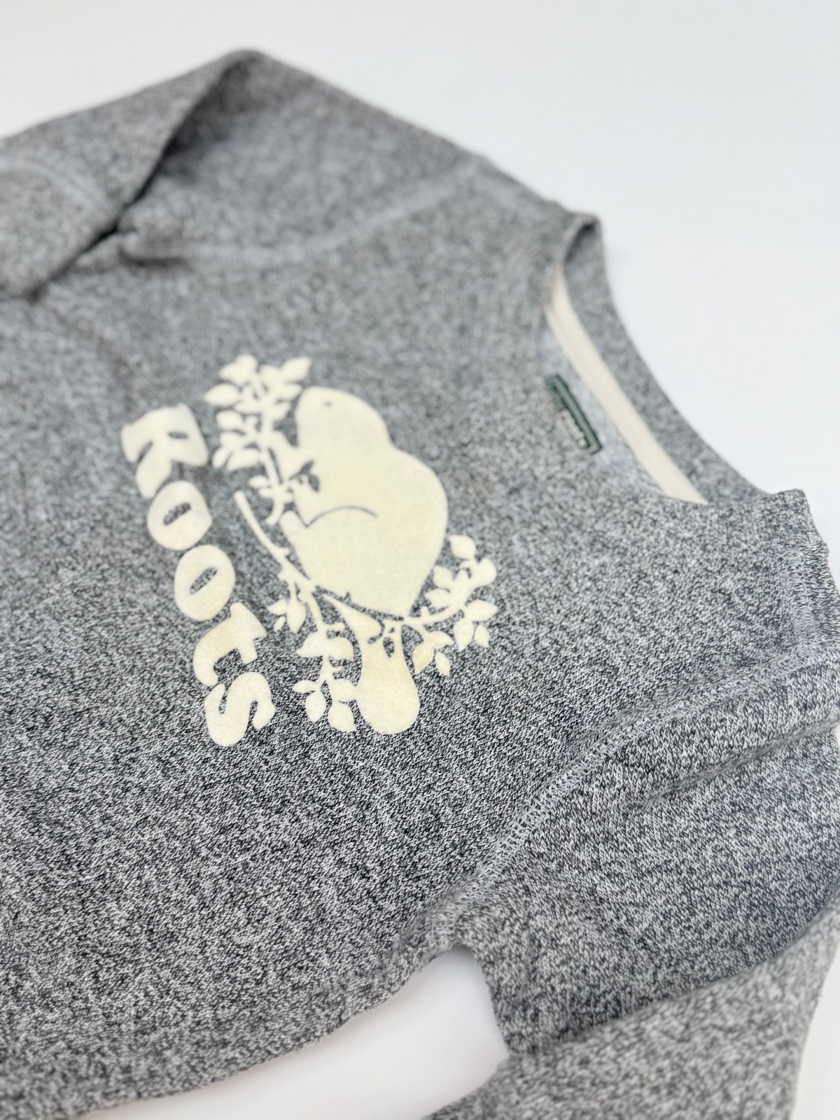 Roots Baby Gray Crewneck Sweatshirt 6-12M