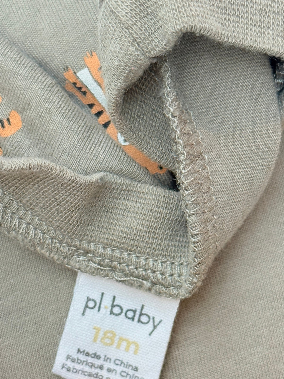 PL Baby Tiger Print Romper 18M