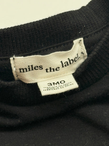 Miles the Label Black Sweatshirt 3M