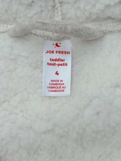 Joe Fresh Hooded Sherpa Robe Size 4