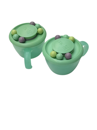 Melii Snack Cup with Rattle Beads Set of 2