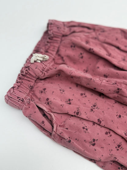 Zara Floral Pink Joggers Size 4-5Y