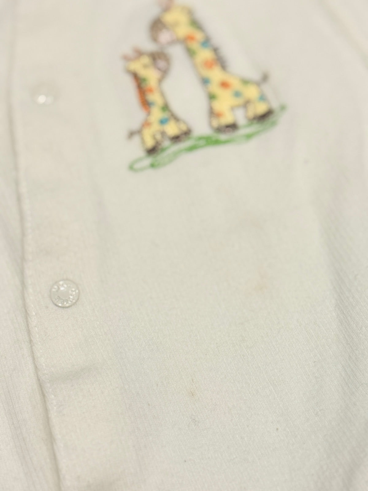 Little Me Giraffe Footed Sleeper Newborn
