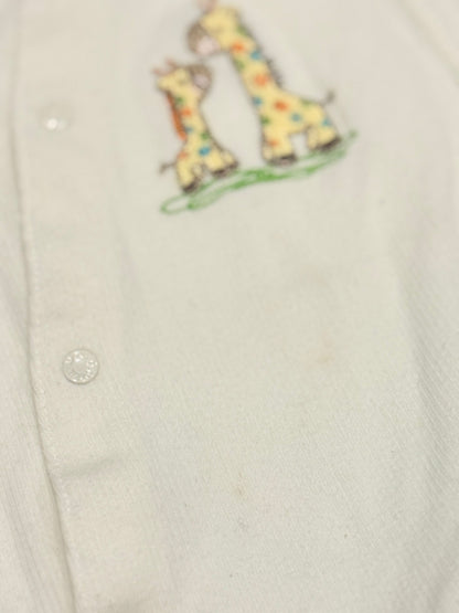 Little Me Giraffe Footed Sleeper Newborn