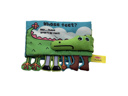 Whose Feet Melissa & Doug Soft Cloth Book