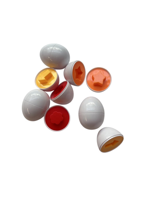 Shape Matching Eggs Educational Toy Set