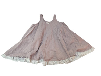 A.Bird Ruffle Hem Sleeveless Dress Size 5