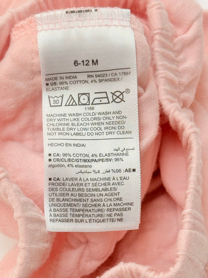 Old Navy Pink Ruffle Leggings 6-12M