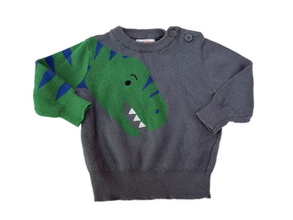 Joe Fresh Dinosaur Knit Sweater 3-6m