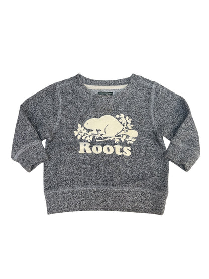 Roots Baby Gray Crewneck Sweatshirt 6-12M