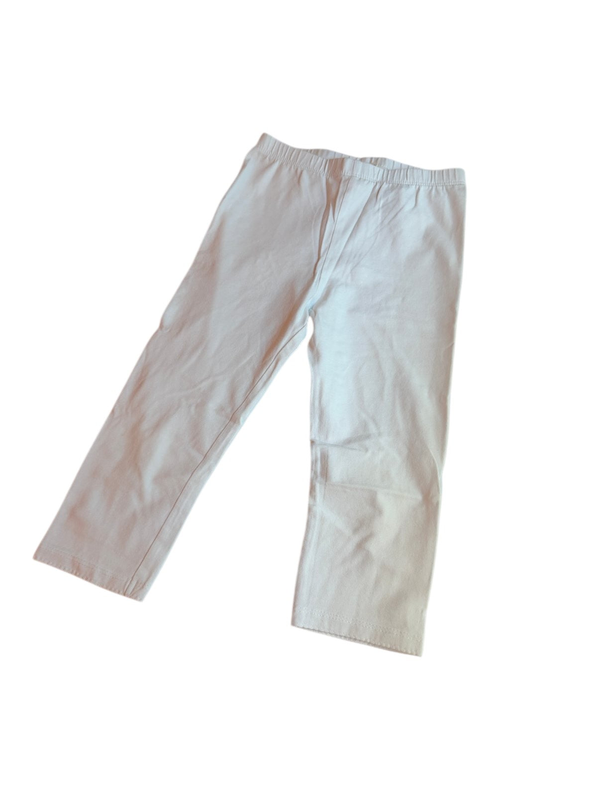 H&M White Cropped Leggings Size 5-6Y
