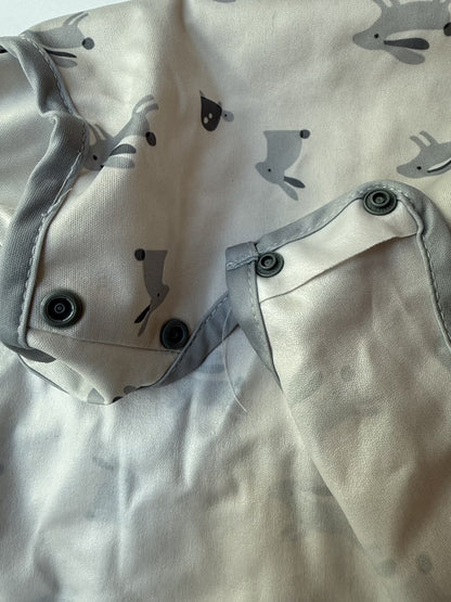 Cosatto Rabbit Print Long Sleeve Bib One Size