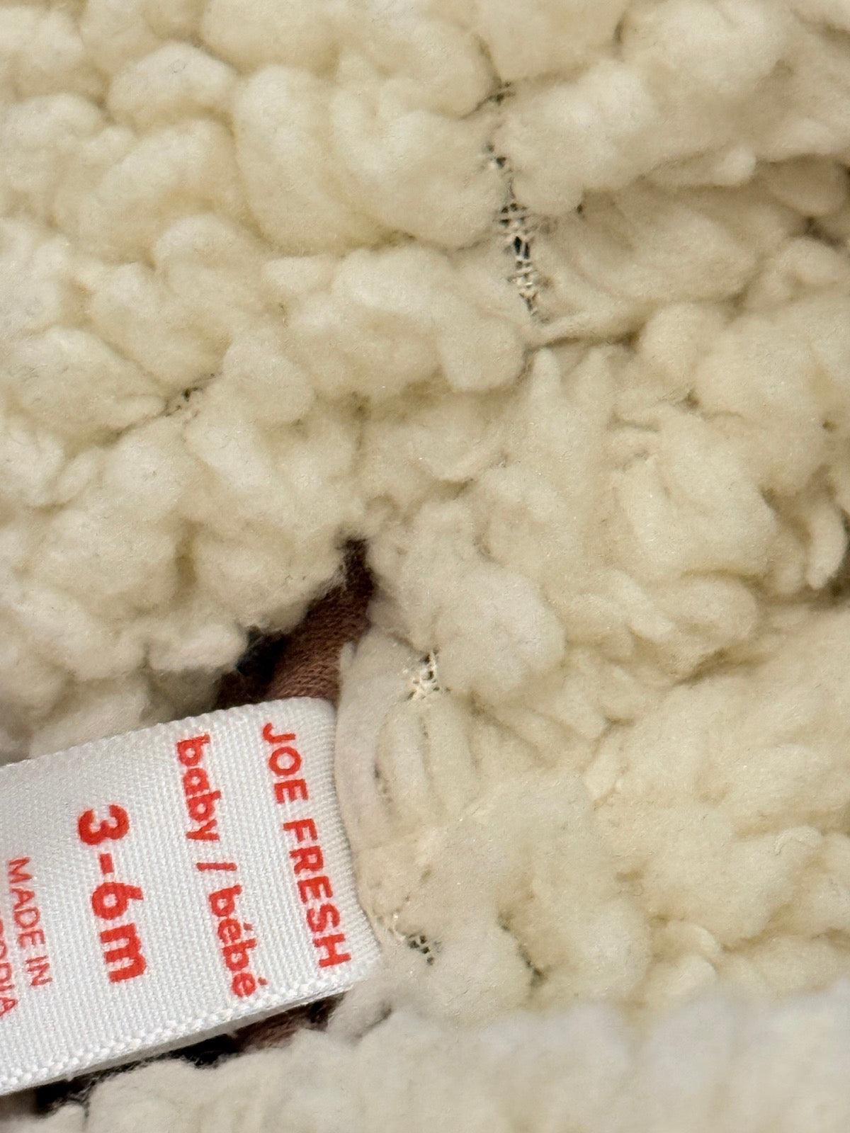Joe Fresh Bear Hooded Snowsuit 3-6m