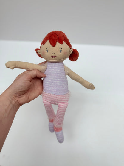 Demdaco Fairy Soft Doll Red Hair