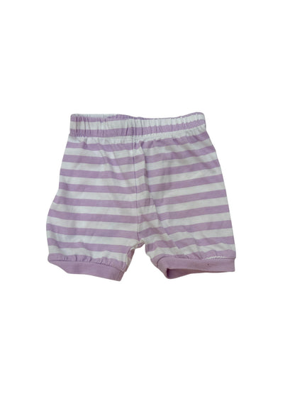 Disney Baby Striped Shorts Size 3-6M