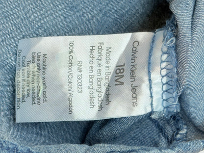 Calvin Klein Jeans Denim Button-Up Shirt 18M